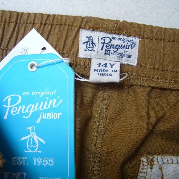 New Penguin Junior Jogger Pants - Picture 5 of 6